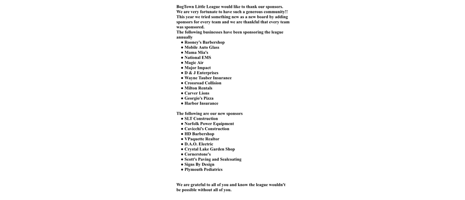 2024 Sponsors